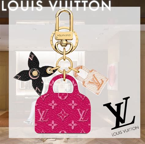 louis vuitton luggage keychain.